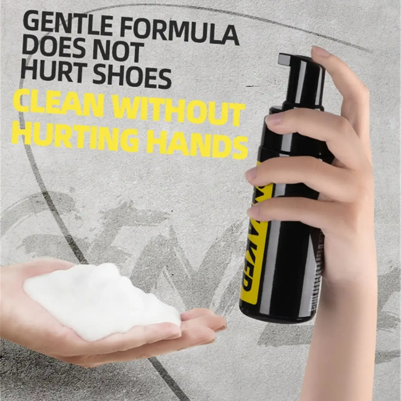 Sneaker Care White - Sports Shoe Foam Cleaner Kit Dry