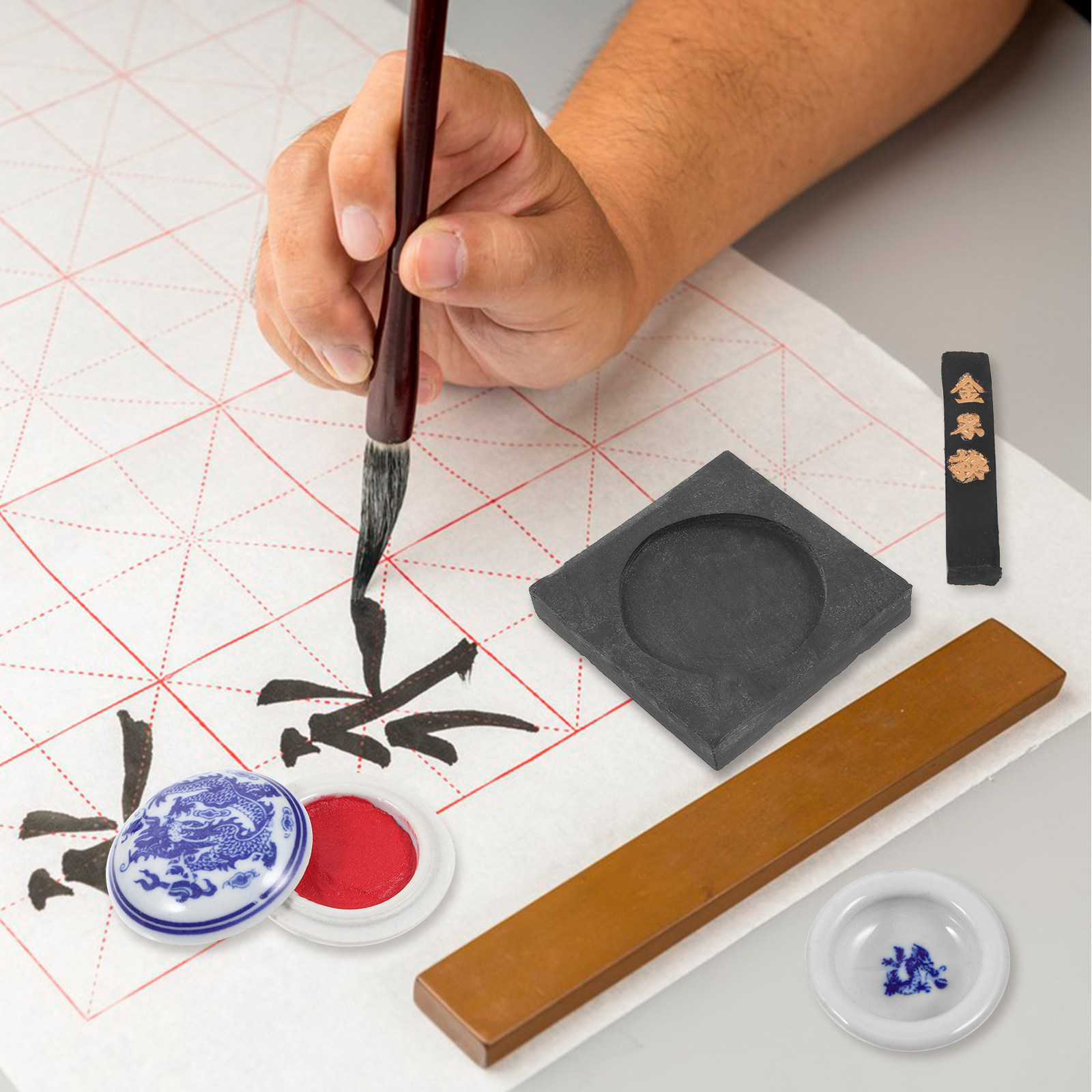 Brush Bristle Set - 1Set Chinese Calligraphy Brush Pen Set