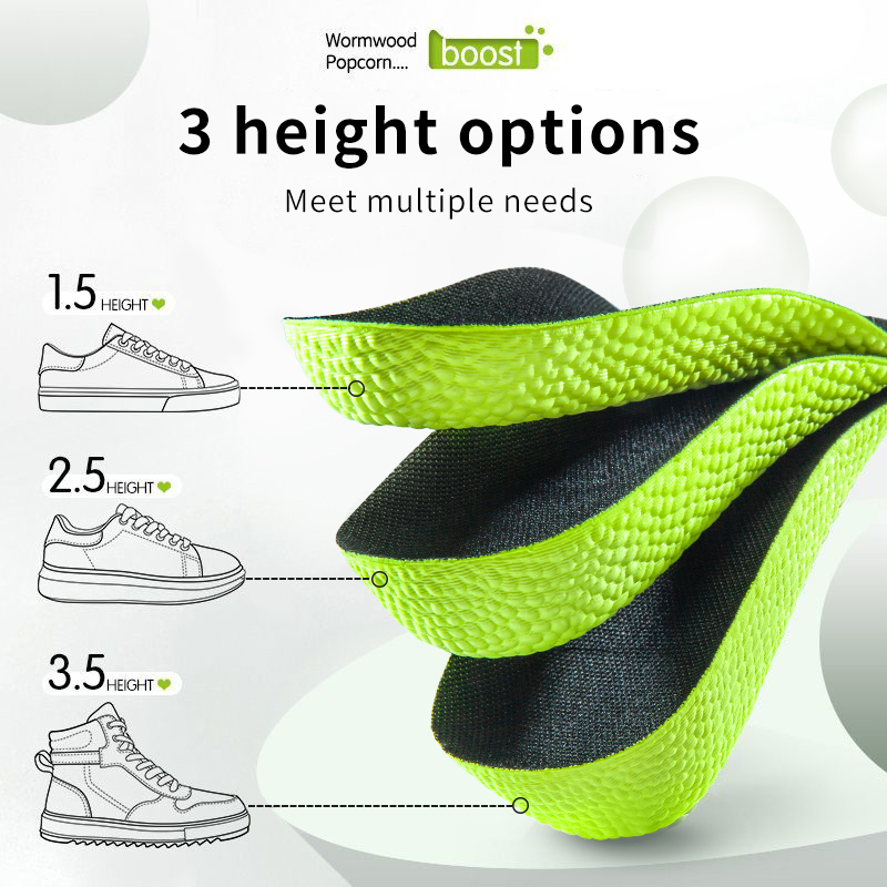 Sneakers Care - Memory Foam Height Increase Insoles for
