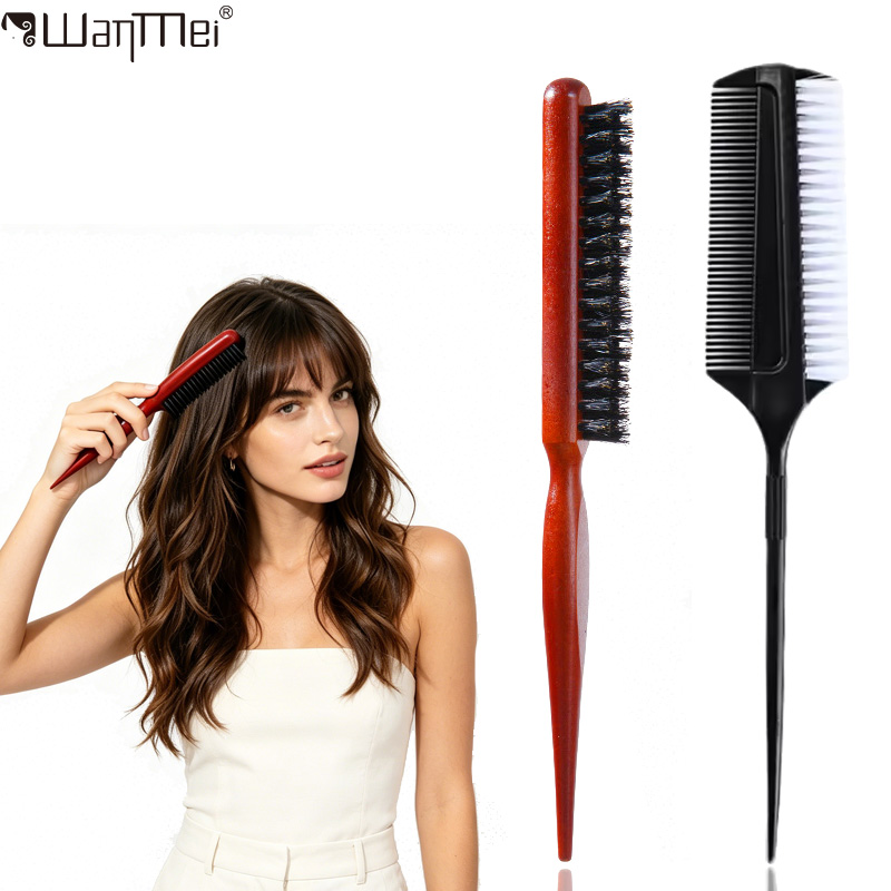 2Pcs Professional Hair Styling - Brush Bristle Set 评论和价格