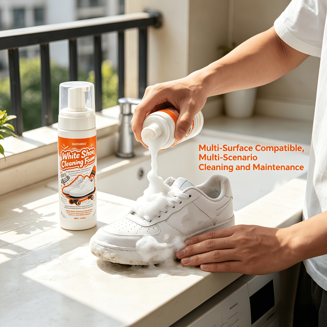 Portable No Rinse White Shoe C - Sneaker Care White 评论和价格