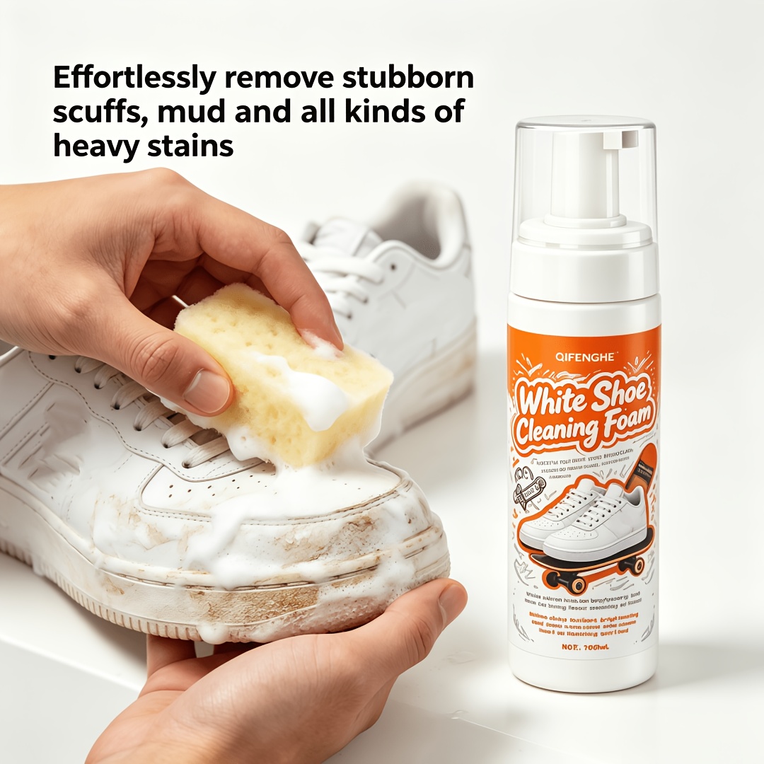 Portable No Rinse White Shoe C - Sneaker Care White 评论和价格