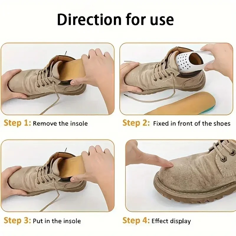 4Pcs Anti Crease Shoe Protecto - Sneaker Care Crease Protector 评论和价格
