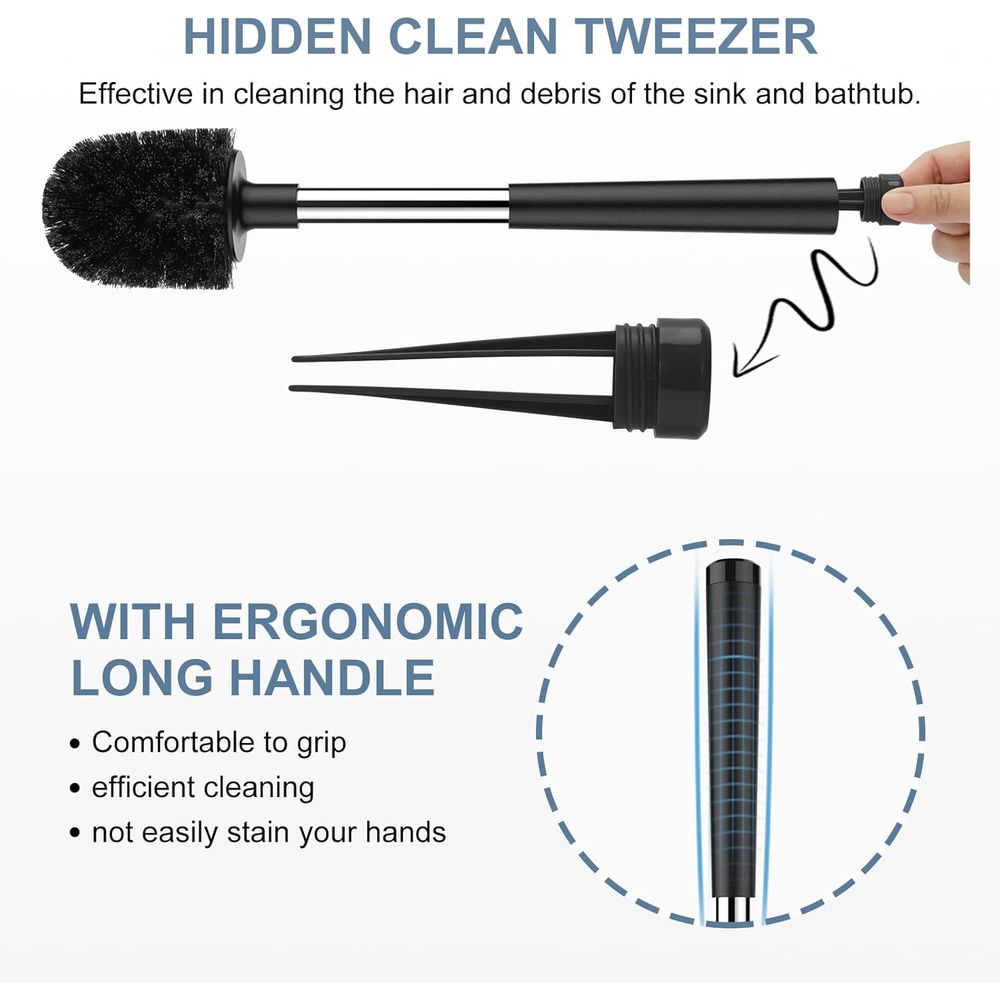 Closing Lid Toilet Bowl Brushe - Brush Bristle Set 评论和价格