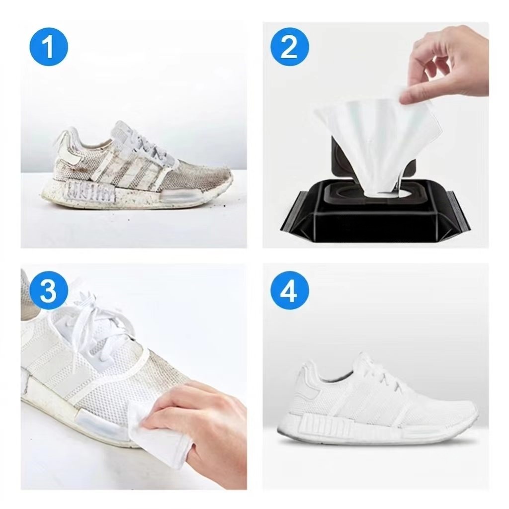 Disposable Sneaker Cleaning Wi - Sneaker Care White 评论和价格
