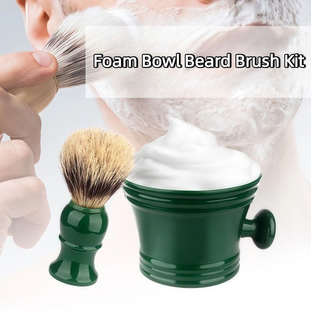 Full Set Shaving Brush Cup Set - Brush Bristle Set 评论和价格