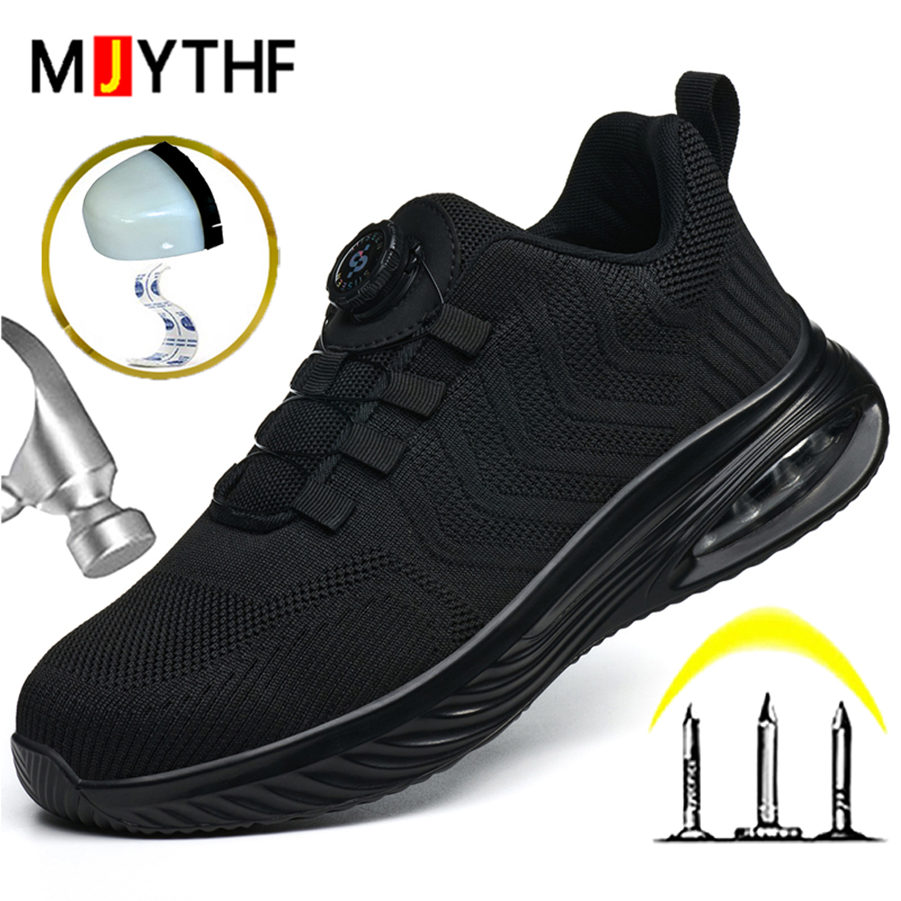 Rotating Button Safety Shoes M - Sneakers Care 评论和价格