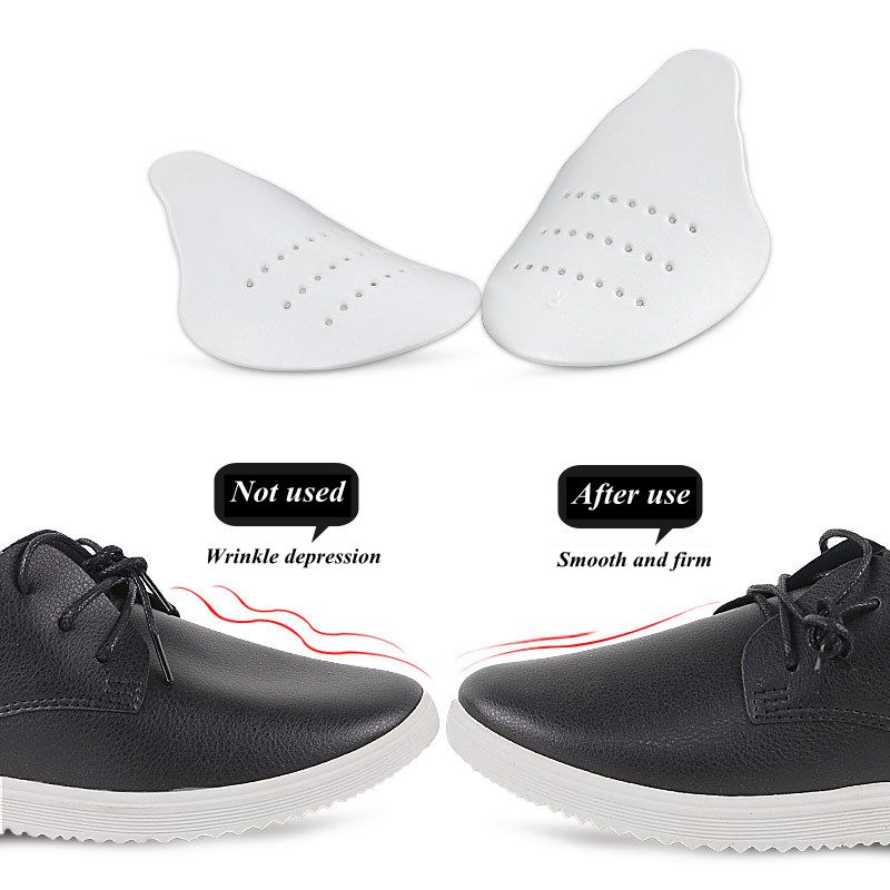 2Pcs Leather Shoe Toe Caps Sup - Sneaker Care Crease Protector 评论和价格