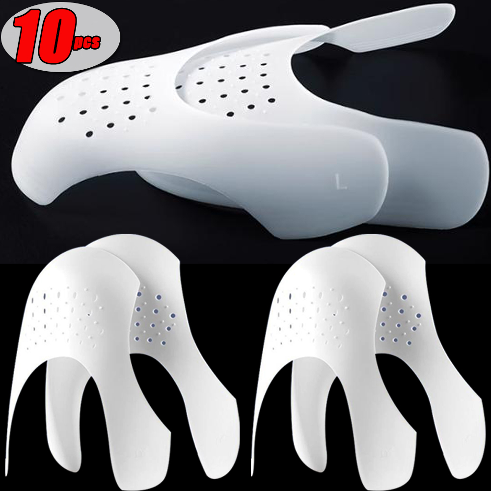 10Pcs Protector Shoe Head Stre - Sneaker Care Crease Protector 评论和价格