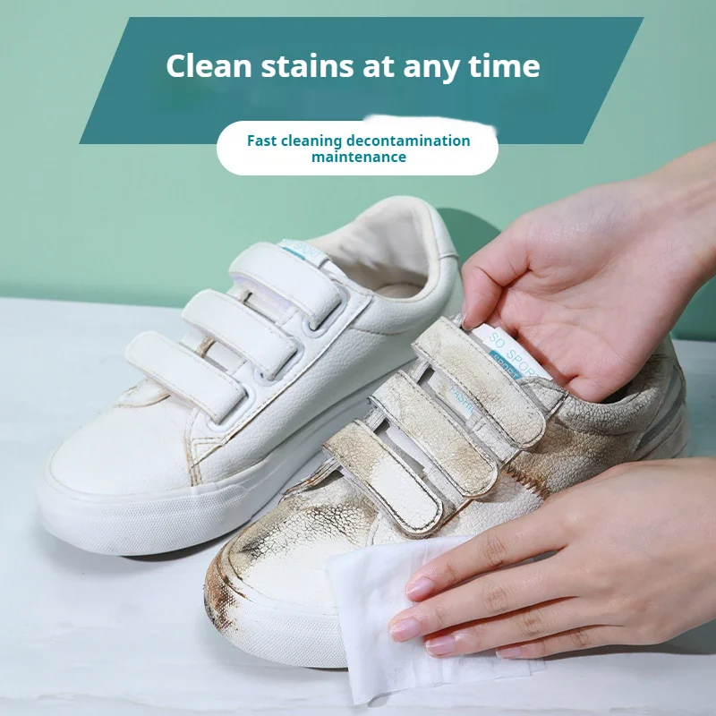 Portable No-Rinse Shoe Cleanin - Sneaker Care White 评论和价格